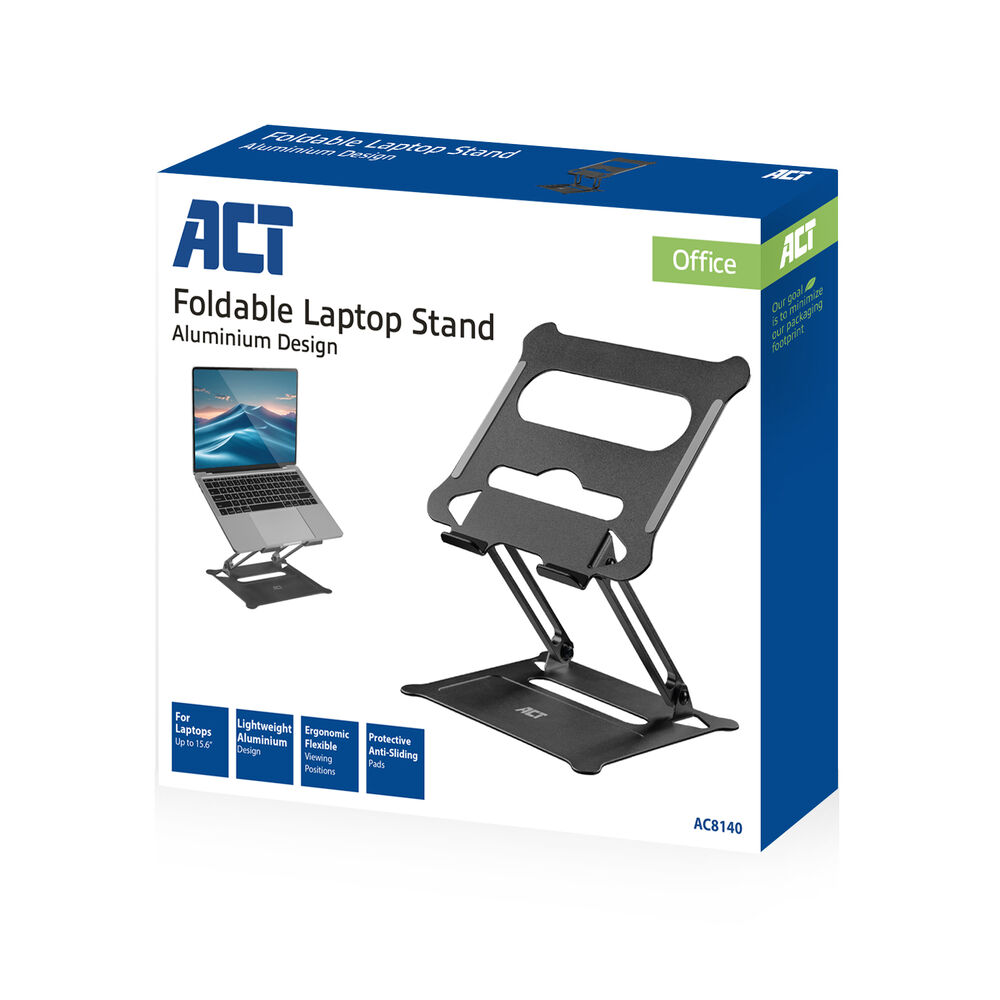 ACT Foldable Laptop Stand Aluminium Design